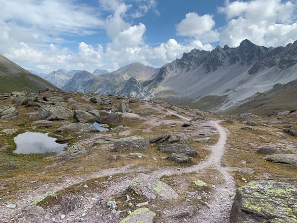 Biking in the Swiss Mountains